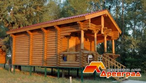 Построенная база отдыха через 5 лет после сдачи