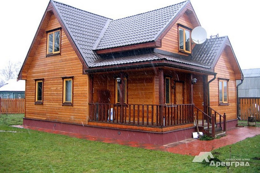 канадские дома технология фото